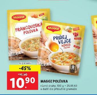 Lidl Maggi polévka nabídka