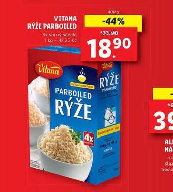 Lidl Vitana rýže parboiled nabídka