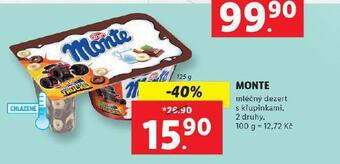 Lidl Zott monte nabídka