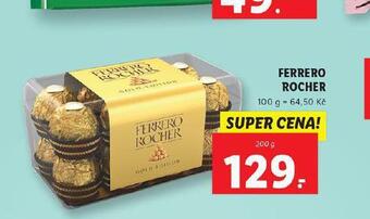 Lidl Ferrero rocher nabídka