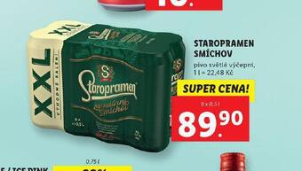 Lidl Pivo staropramen smíchov nabídka
