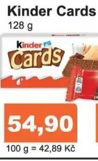 Konzum Kinder Cards 128g nabídka