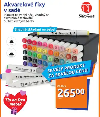 Action Akvarelové fixy v sadě nabídka