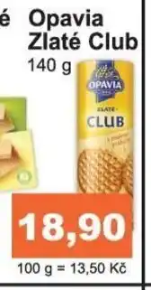 Opavia Zlaté Club 140g