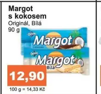Margot s kokosem 90g