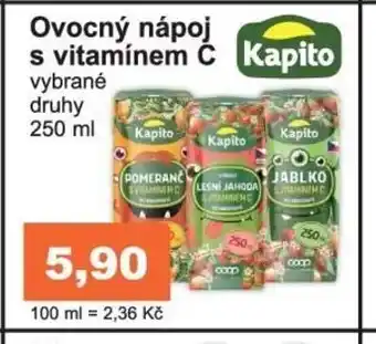 Ovocný nápoj s vitamínem C 250ml