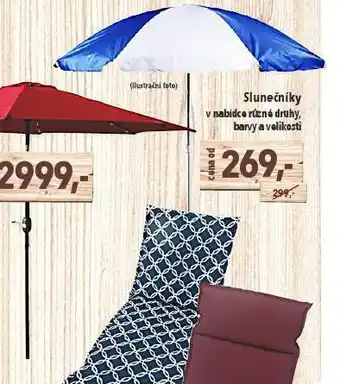 Globus Slunečníky nabídka