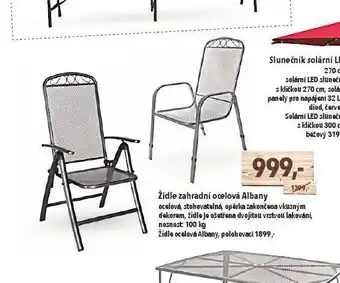 Globus Židle zahradní nabídka