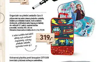 Globus Organizér na přední sedadlo nabídka