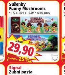 Norma Sušenky funny mushrooms nabídka