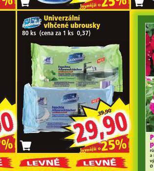 Norma Univerzální vlhčené ubrousky nabídka