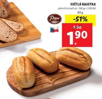 Lidl Světlá bagetka nabídka