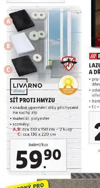 Lidl Síť proti hmyzu nabídka