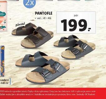Lidl Pantofle nabídka