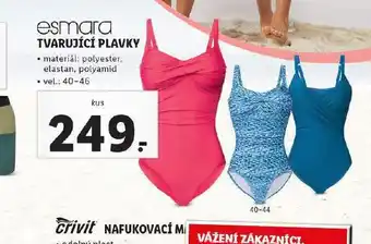 Lidl Tvarující plavky nabídka