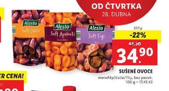 Lidl Sušené ovoce nabídka