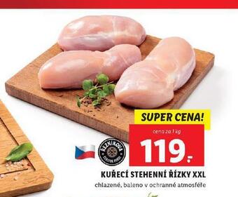 Lidl Kuřecí stehenní řízky xxl nabídka
