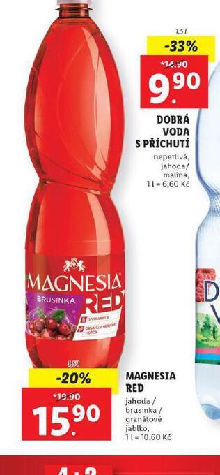 Lidl Magnesia red nabídka