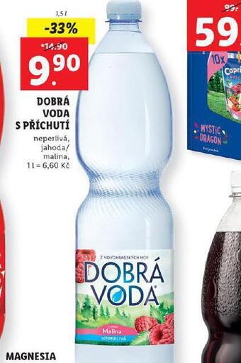 Lidl Dobrá voda s příchutí nabídka