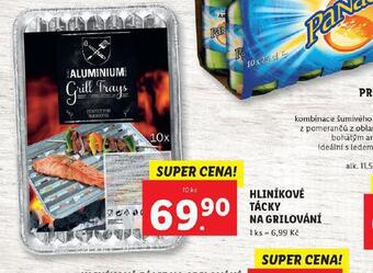 Hliníkové tácky na grilování