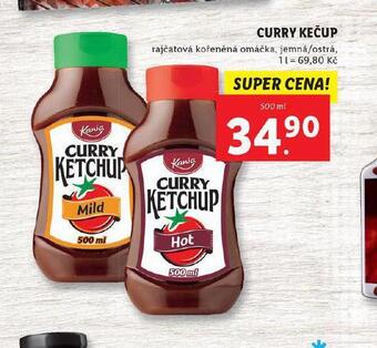 Lidl Curry kečup nabídka