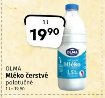 Coop Mléko čerstvé 1l nabídka
