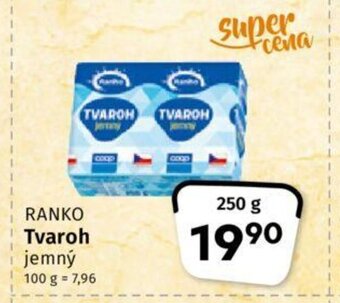 Coop Tvaroh 250g nabídka