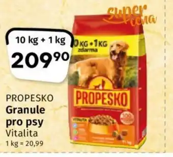 Coop Granule pro psy 10kg + 1kg nabídka