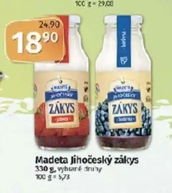 Coop Madeta Jihočeský zákys 330g nabídka