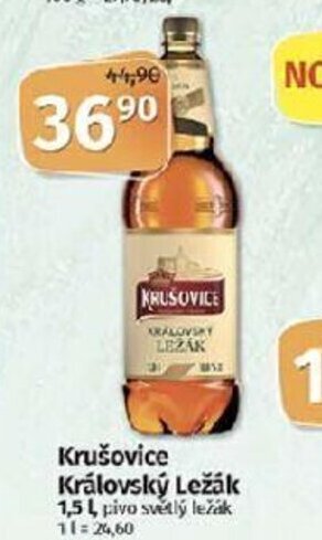 Coop Krušovice Královský ležák 1,5l nabídka