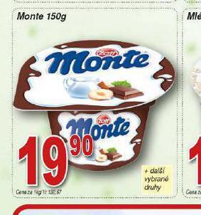 Lidl Zott monte nabídka