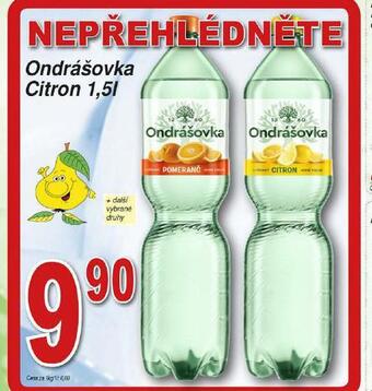 Lidl Ondrášovka citron nabídka