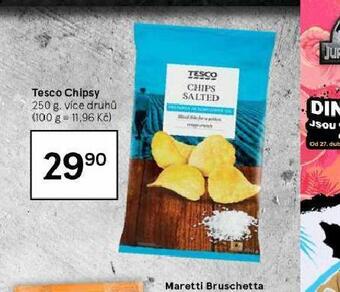 Tesco Tesco chipsy nabídka
