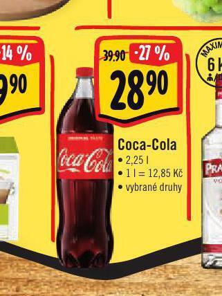 Jip Coca cola 2,25l nabídka