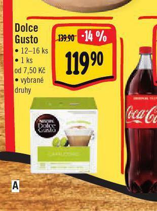 Jip Dolce gusto kapsle nabídka