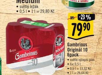 Jip Pivo gambrinus originál nabídka