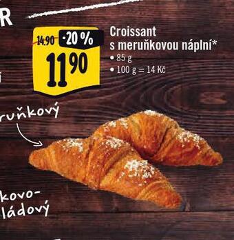 Jip Croissant s meruňkovou náplní nabídka