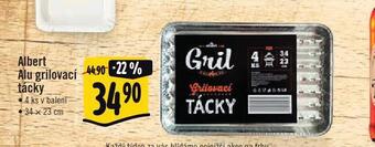 Jip Albert alu grilovací tácky nabídka