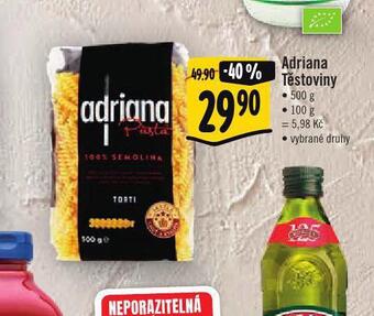 Jip Adriana těstoviny nabídka