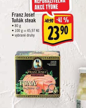 Jip Franz josef tuňák steak nabídka