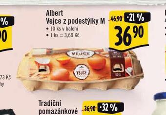 Jip Albert vejce z podestýlky m 10 ks nabídka