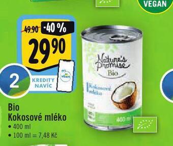 Jip Bio kokosové mléko nabídka