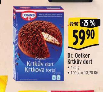 Jip Dr. oteker krtkův dort nabídka