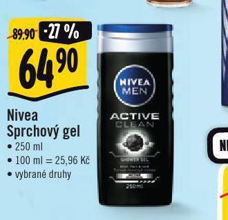 Jip Nivea sprchový gel nabídka