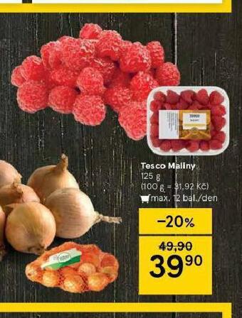 Tesco Maliny nabídka