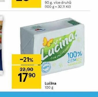Tesco Lučina nabídka