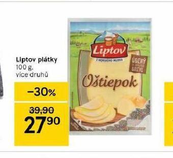 Tesco Liptov plátky nabídka