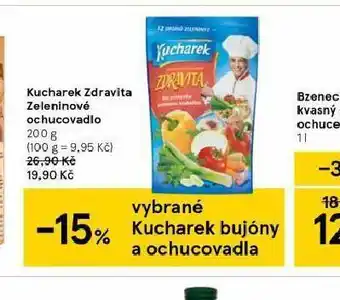 Tesco Kucharek ochucovadlo nabídka
