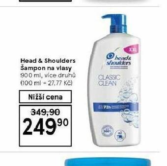 Tesco Head&shoulders šampon nabídka