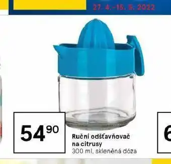 Ruční odšťavňovač na citrusy